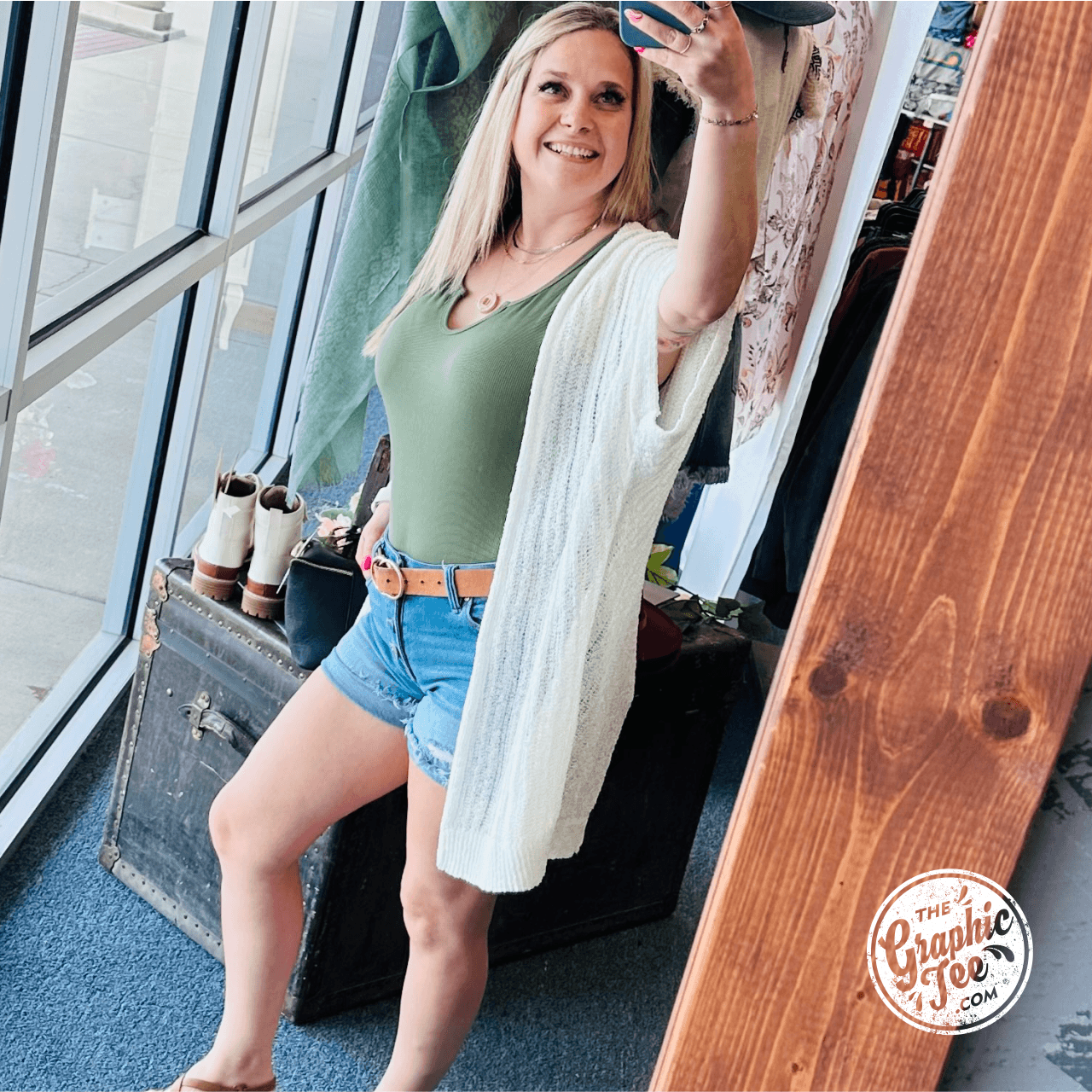 Oh Honey Lightweight Knit Cardigan - The Graphic Tee