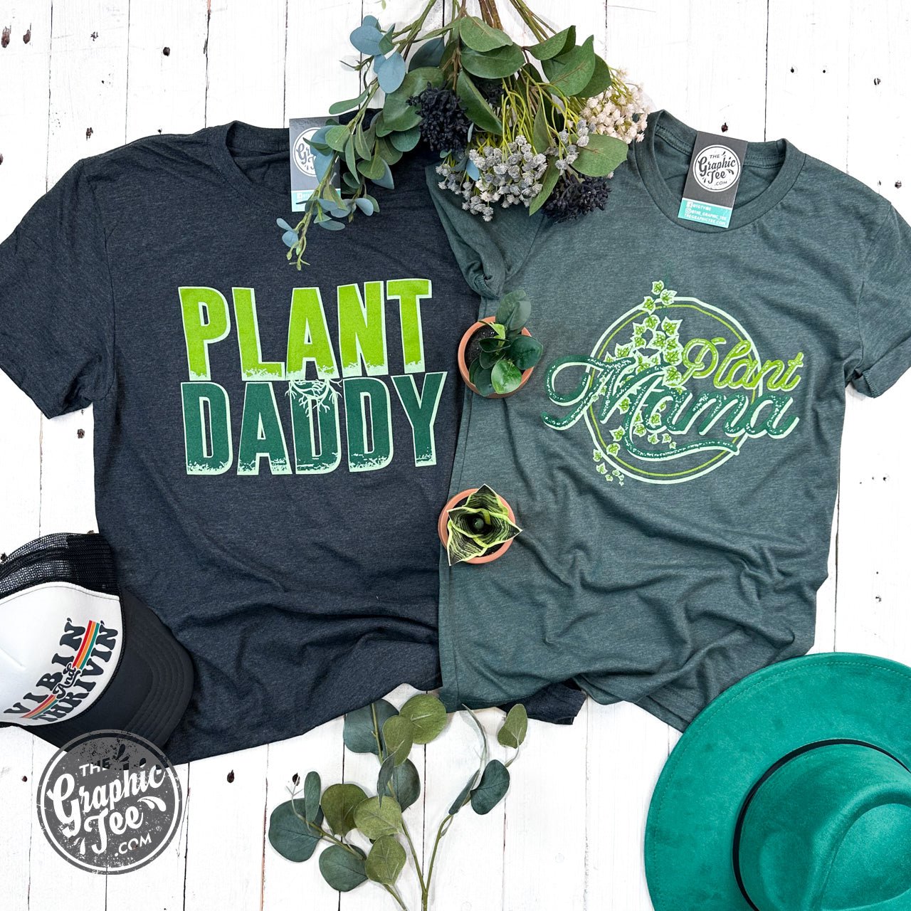 Plant Mama Short Sleeve Crewneck Tee - The Graphic Tee