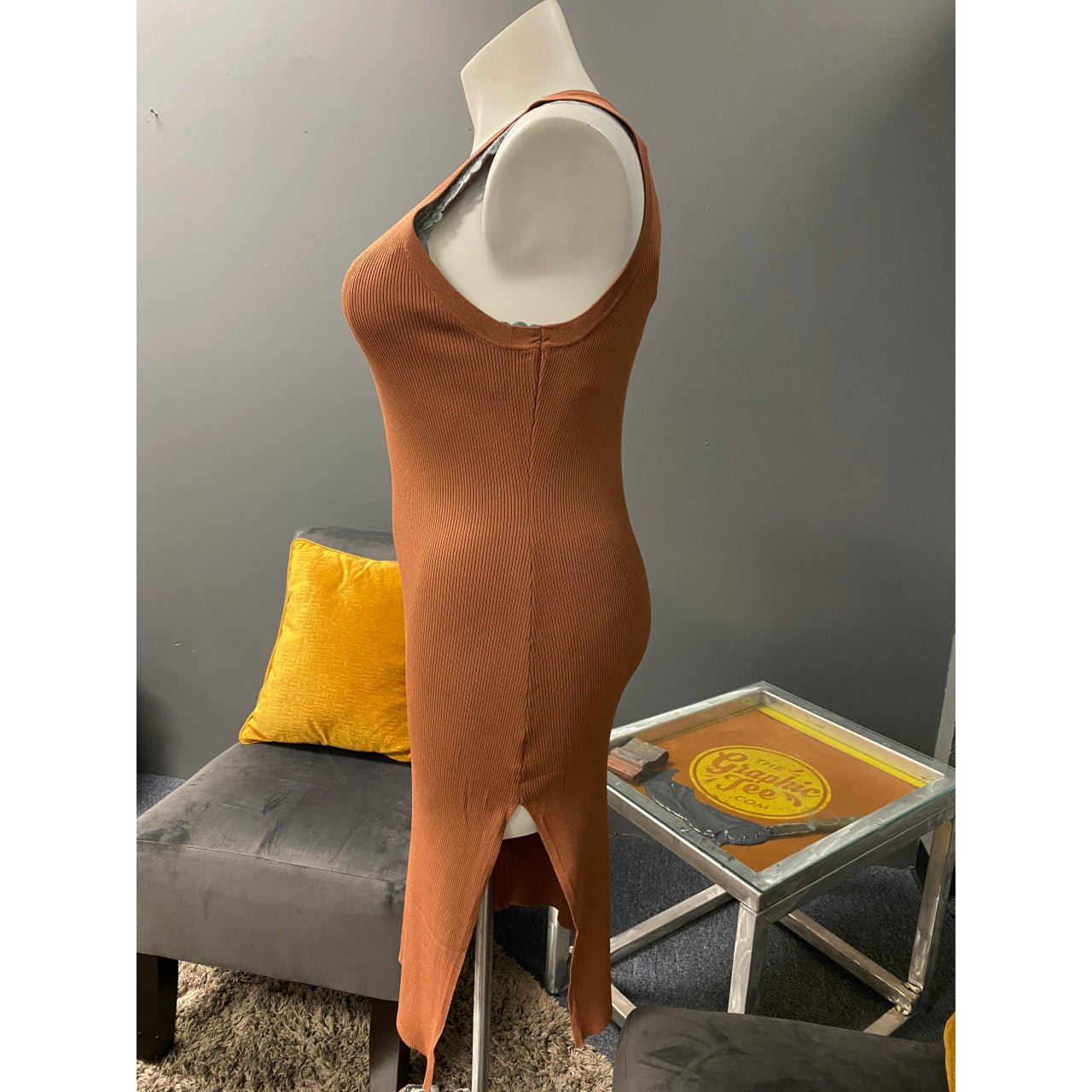 Plus Sweater Tank Dress - The Graphic Tee