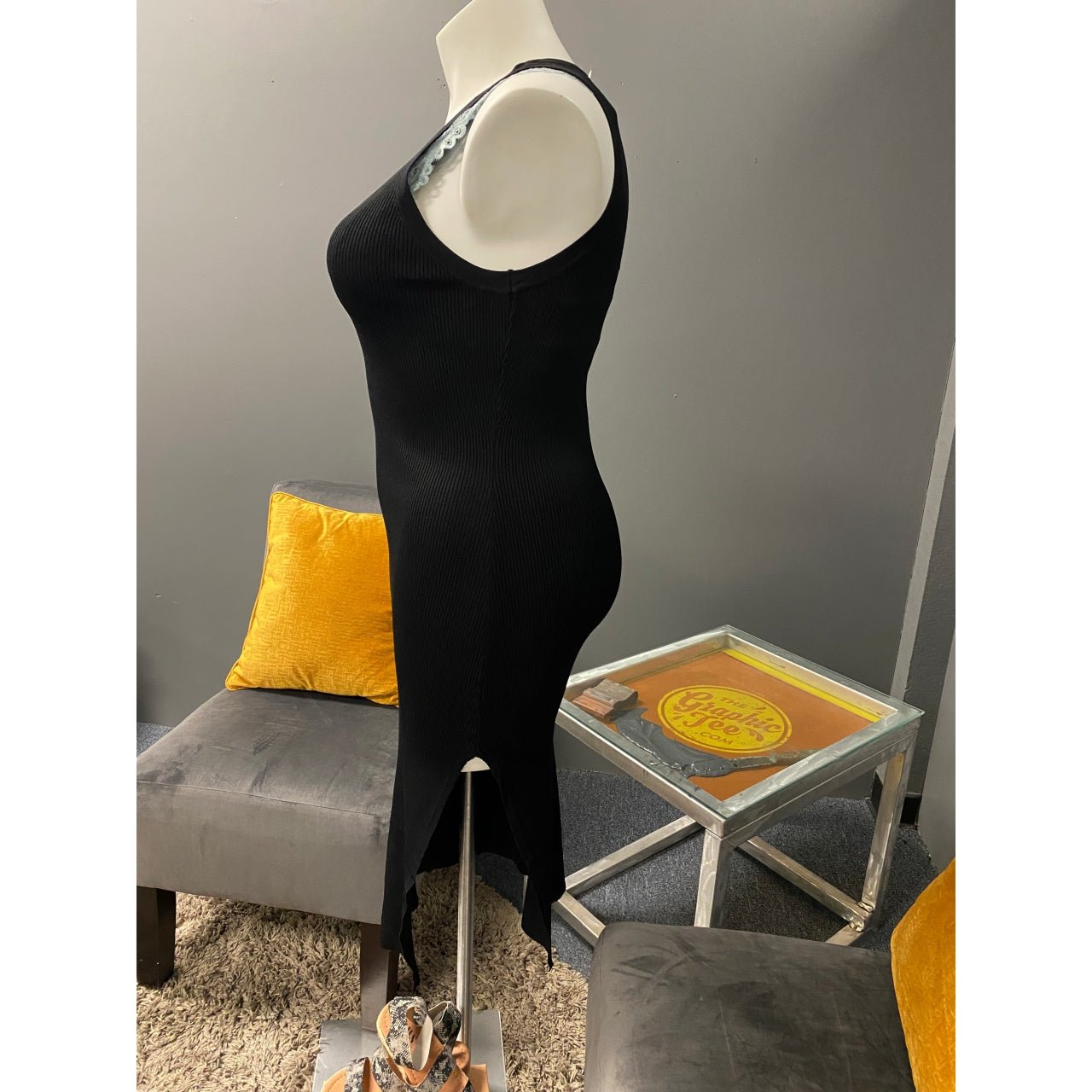 Plus Sweater Tank Dress - The Graphic Tee