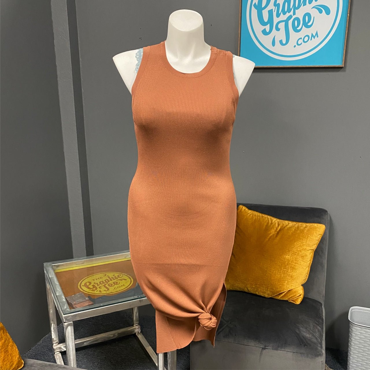 Plus Sweater Tank Dress - The Graphic Tee