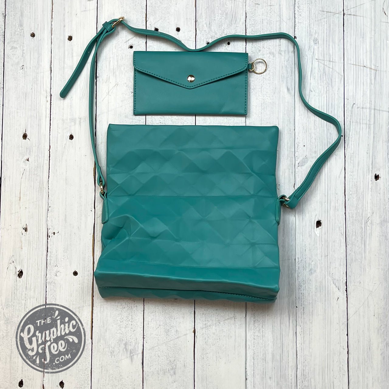 Posie Fold Over Flap Crossbody - The Graphic Tee