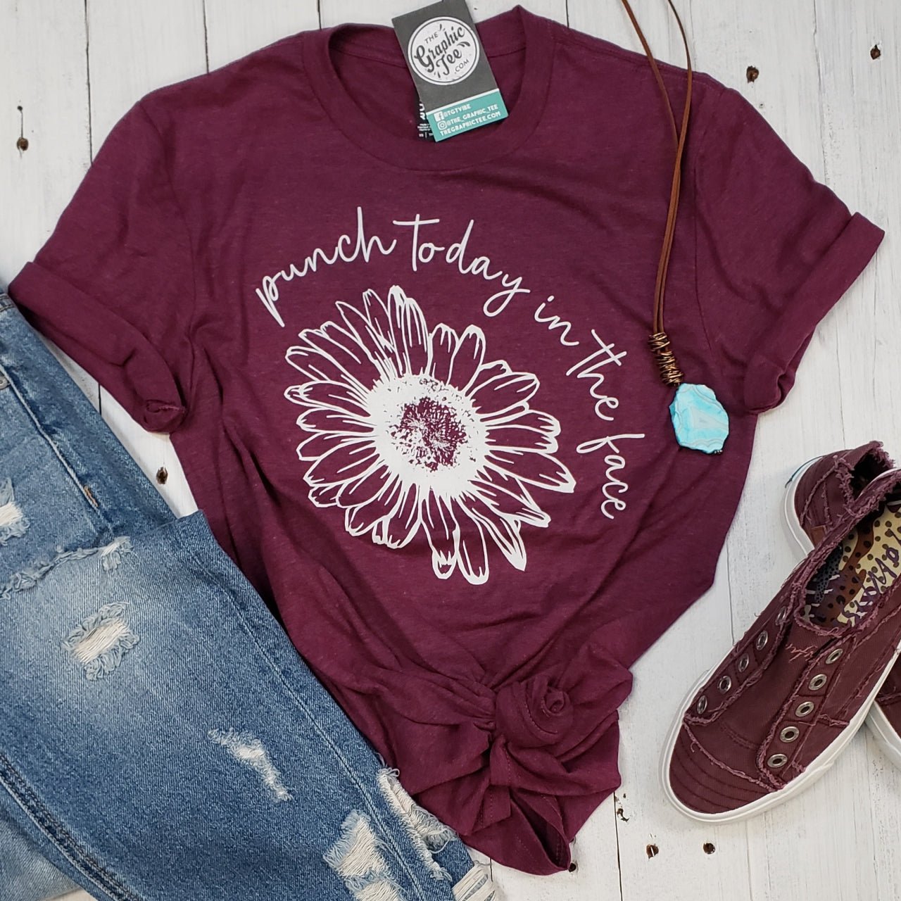 Punch Today In The Face Unisex Tee - The Graphic Tee