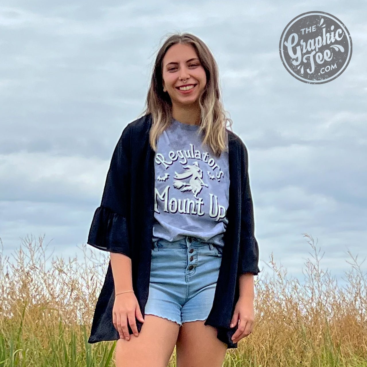 Regulators Mount Up Tie Dyed Short Sleeve Tee - The Graphic Tee