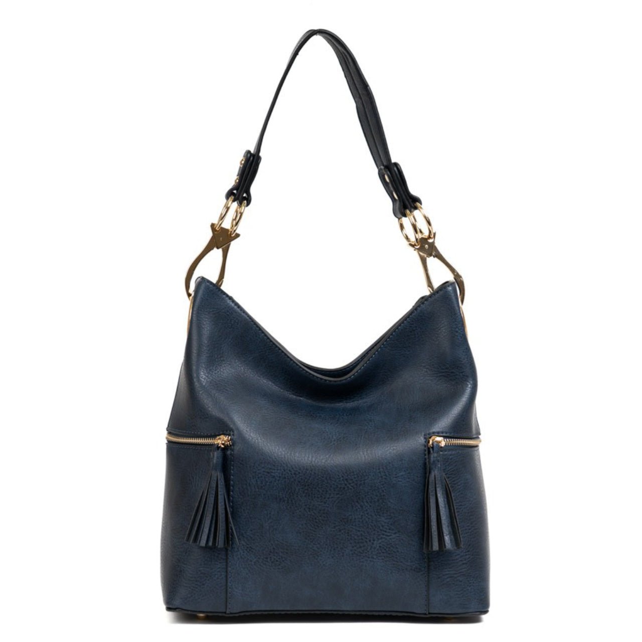 Rochelle Side Zip Hobo Handbag - The Graphic Tee