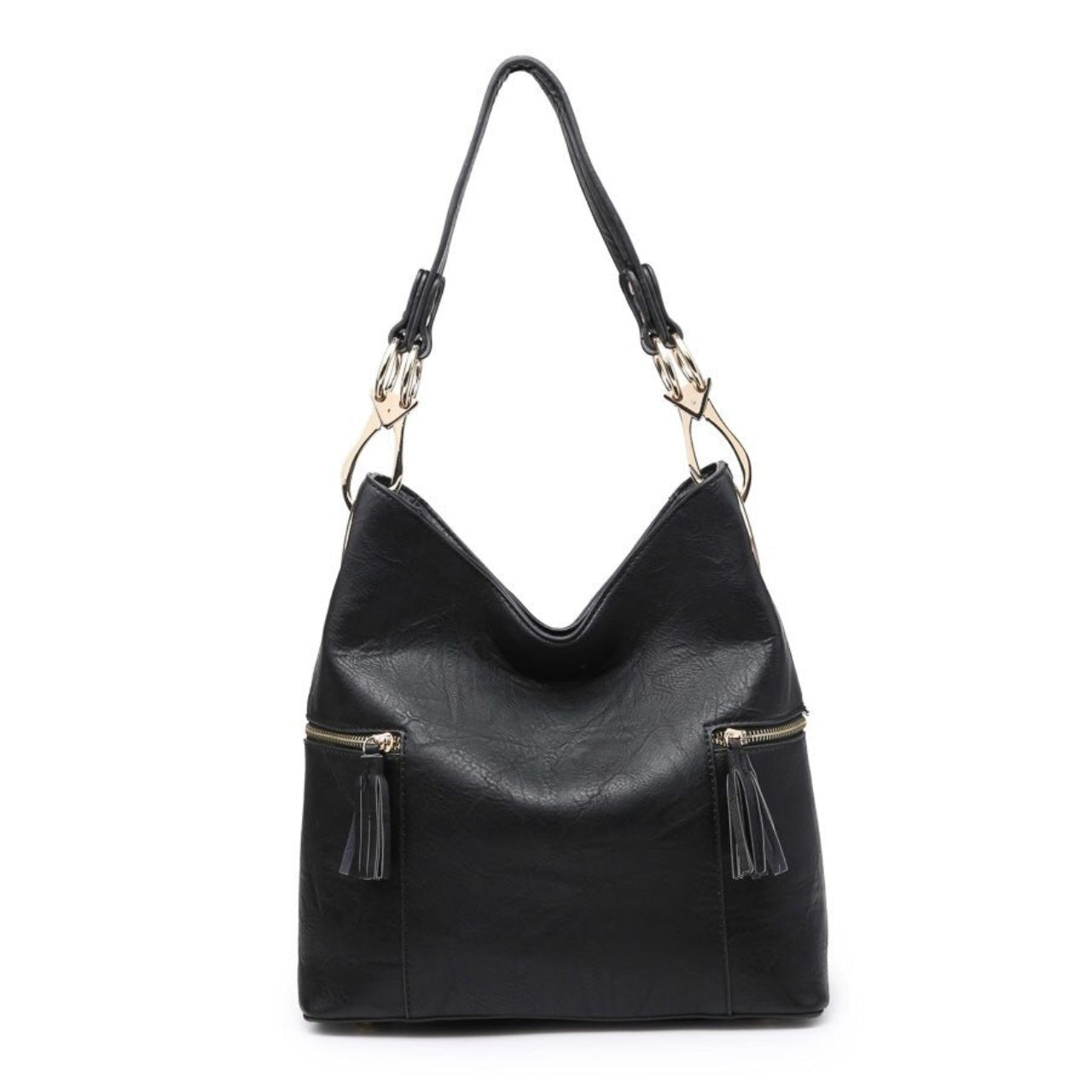 Rochelle Side Zip Hobo Handbag - The Graphic Tee