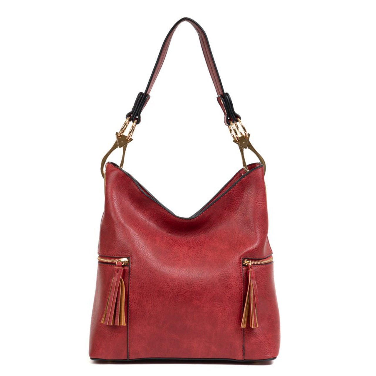 Rochelle Side Zip Hobo Handbag - The Graphic Tee
