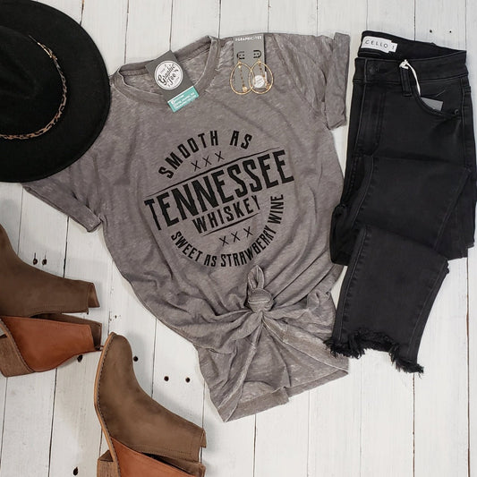 Smooth As Tennessee Whiskey Tee - The Graphic Tee