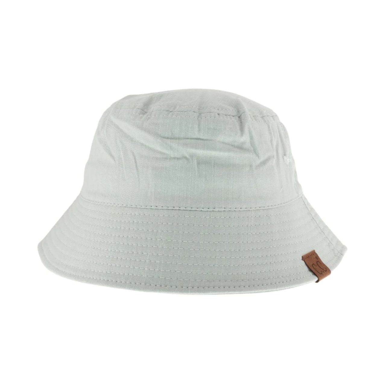 Solid Cotton C.C Bucket Hat - The Graphic Tee