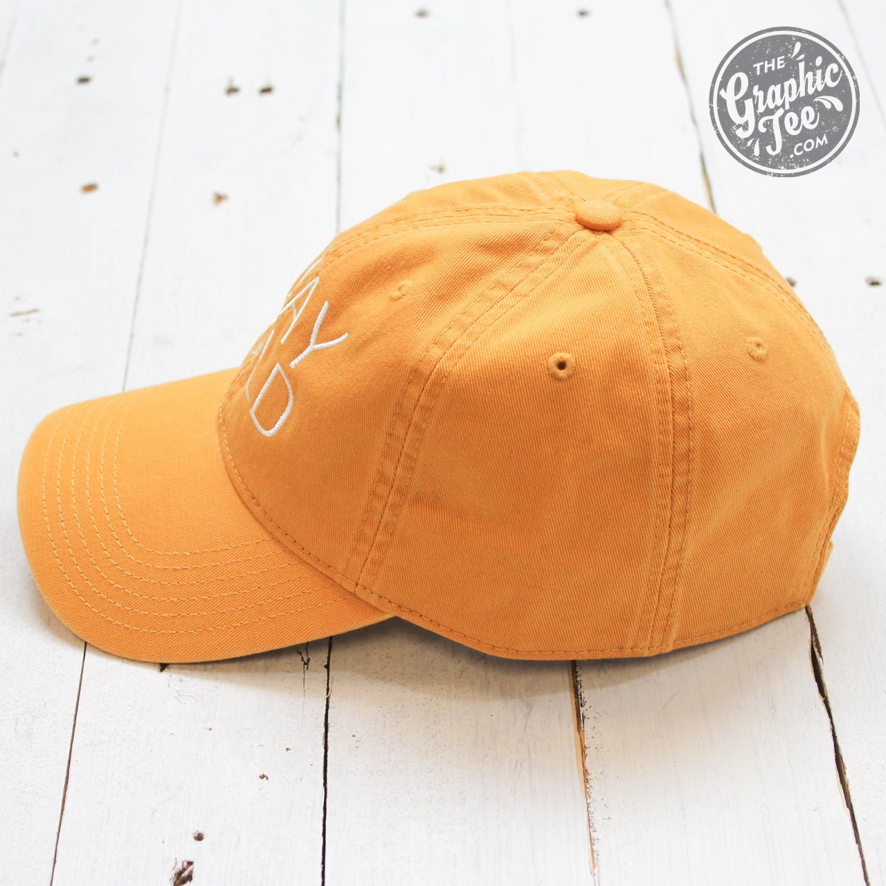 Stay Wild - Mustard Relaxed Twill Dad Hat - The Graphic Tee