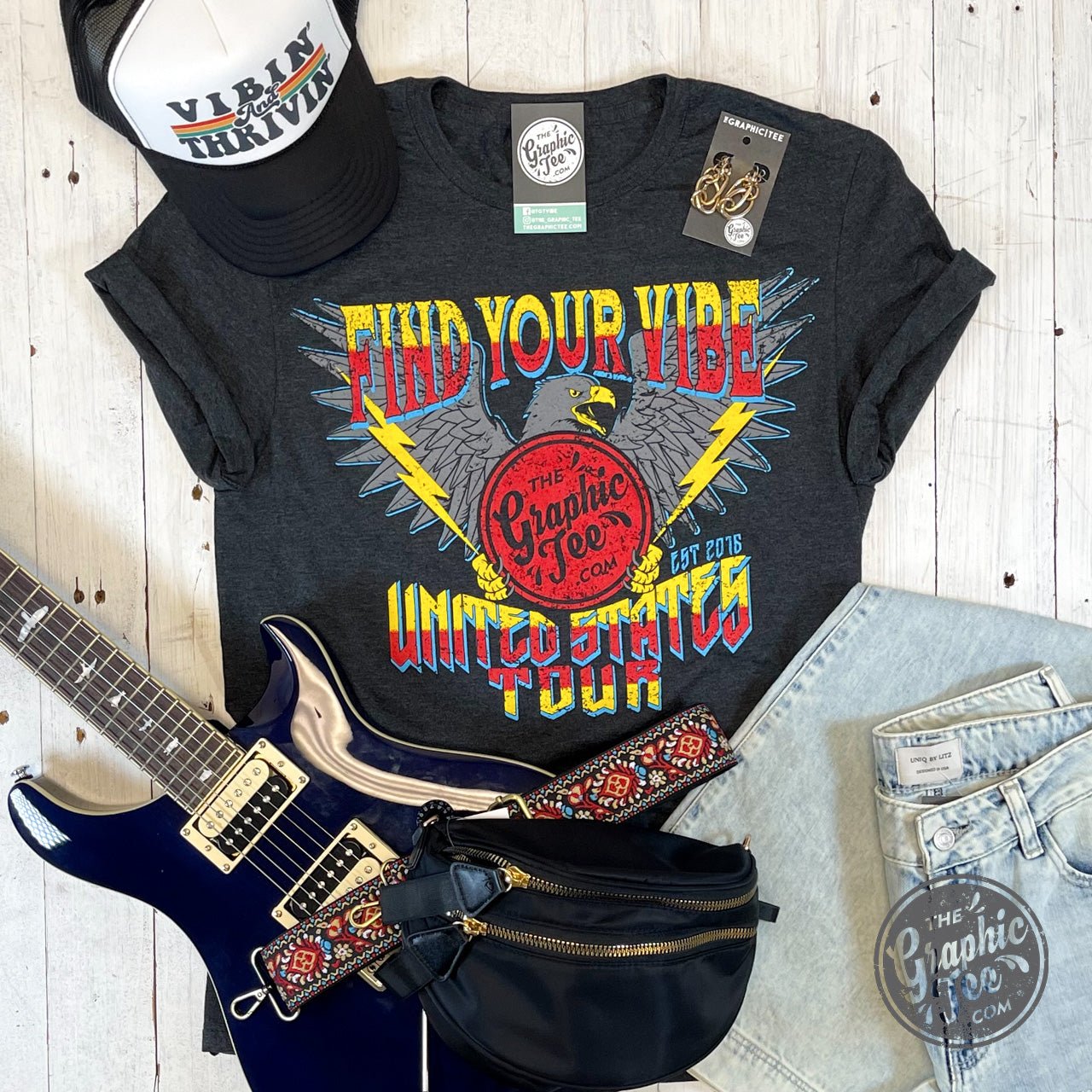The Graphic Tee US Tour Concert Unisex Short Sleeve Tee - The Graphic Tee