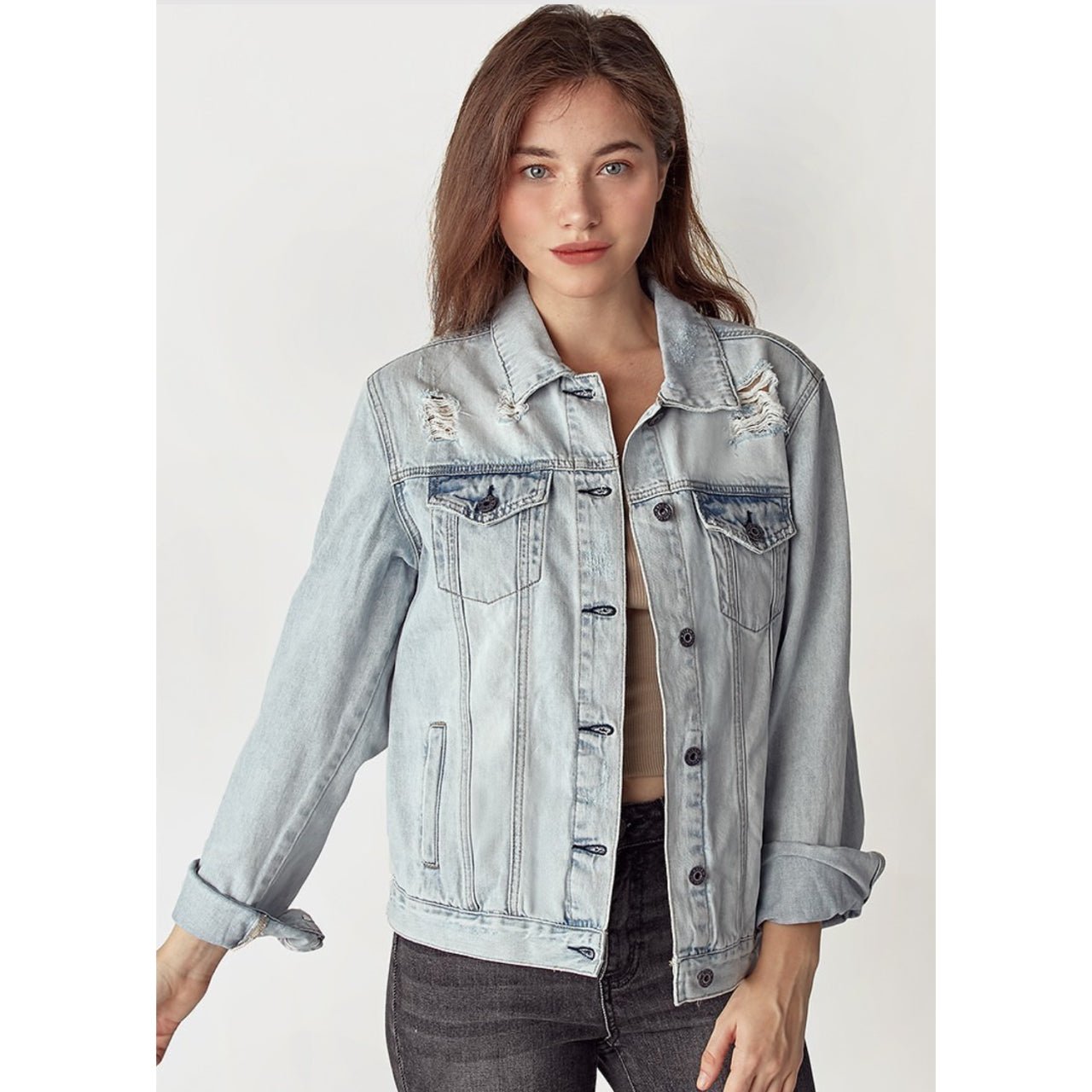 Vintage Denim Jacket - The Graphic Tee