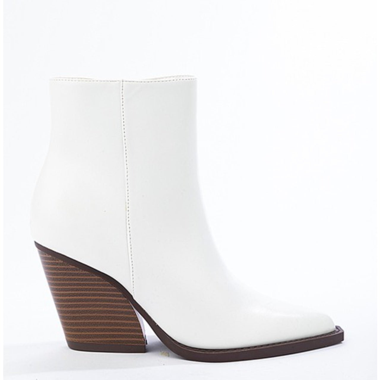 White Hot Ankle Booties - The Graphic Tee