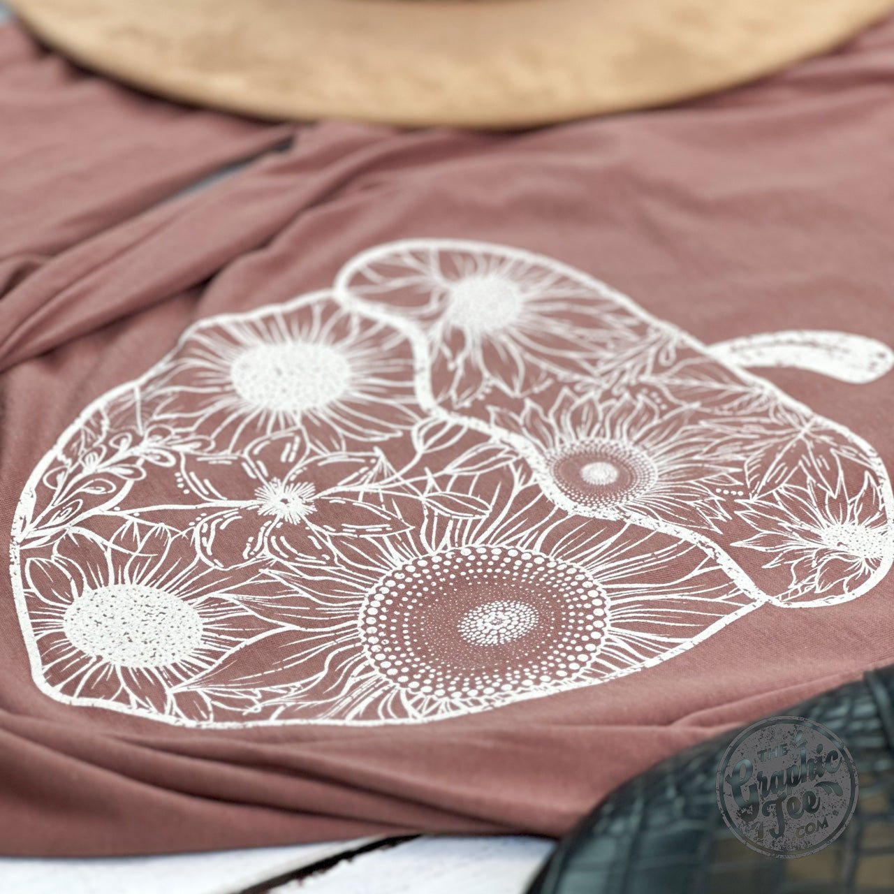 Acorn Chestnut Brown Long Sleeve Tee - The Graphic Tee