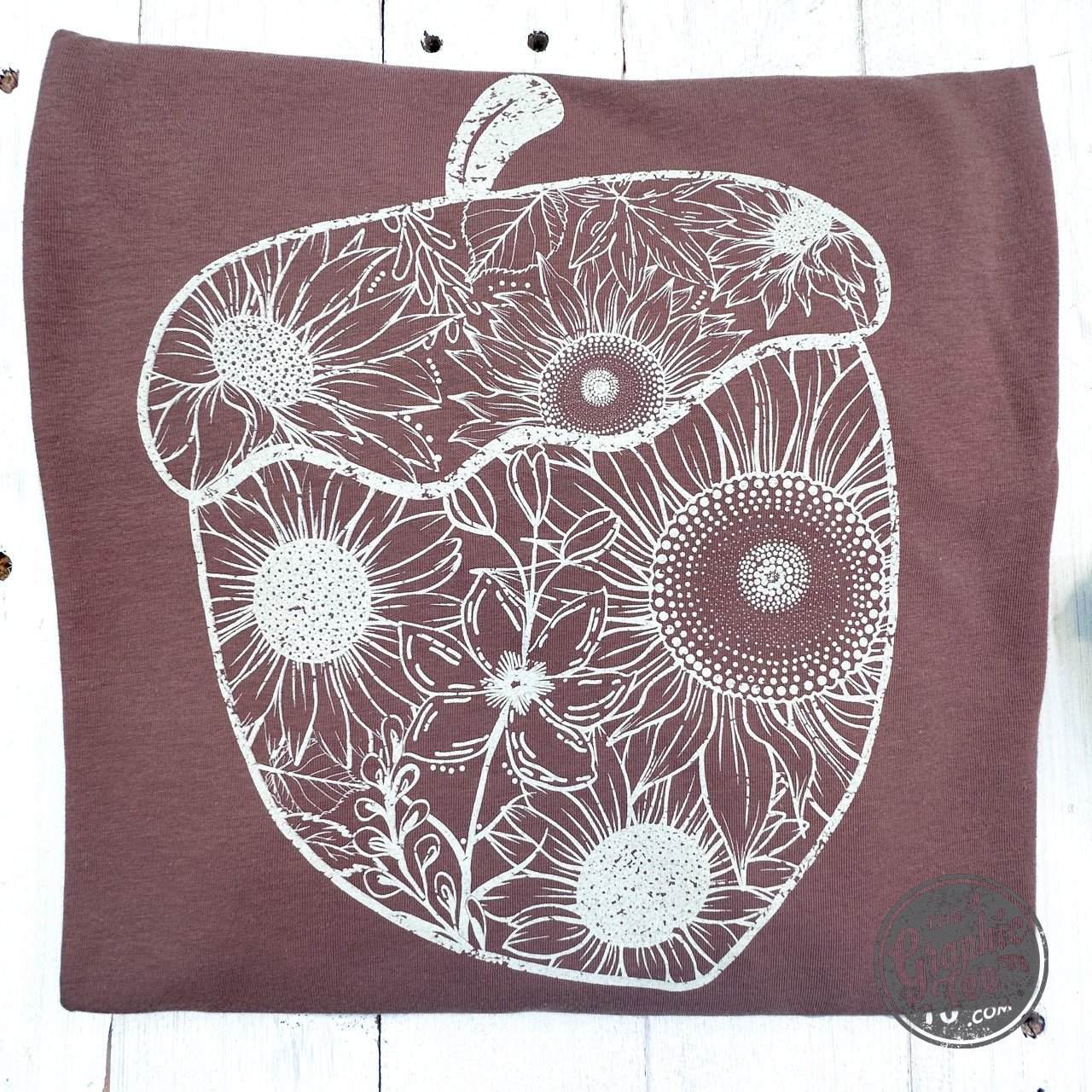 Acorn Chestnut Brown Long Sleeve Tee - The Graphic Tee