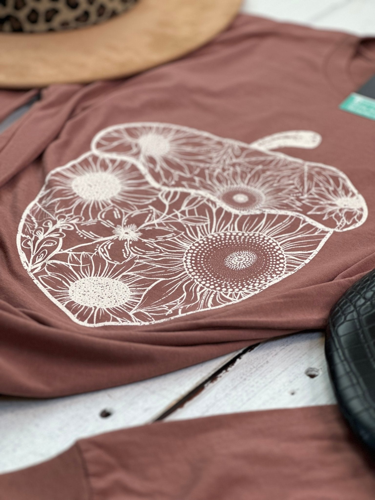 Acorn Chestnut Brown Long Sleeve Tee - The Graphic Tee