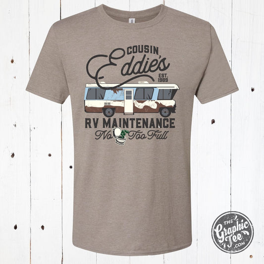 Cousin Eddie's RV Maintenance Short Sleeve Tee - The Graphic Tee