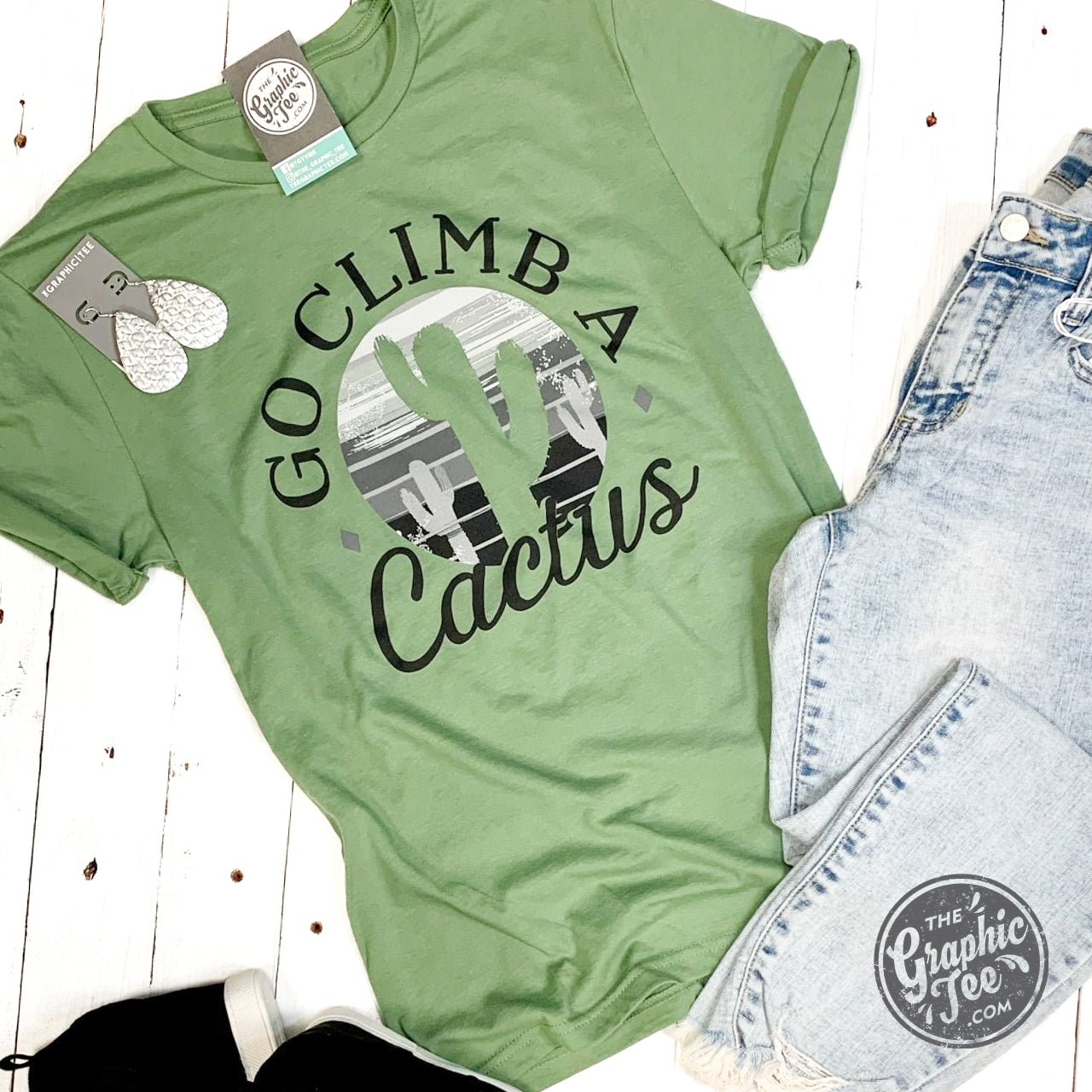 Go Climb A Cactus Tee - The Graphic Tee