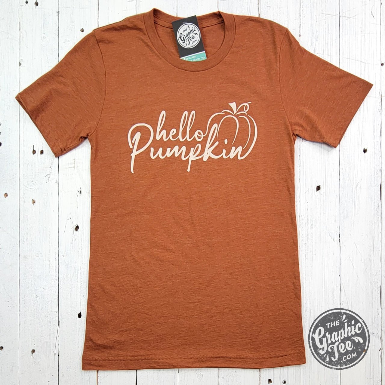 Hello Pumpkin Short Sleeve Tee - The Graphic Tee