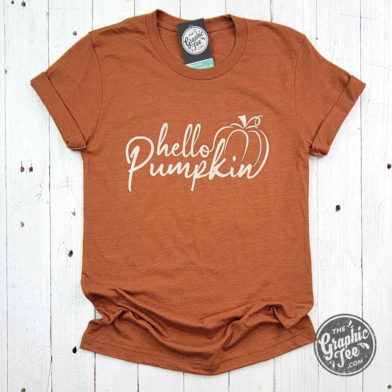 Hello Pumpkin Short Sleeve Tee - The Graphic Tee