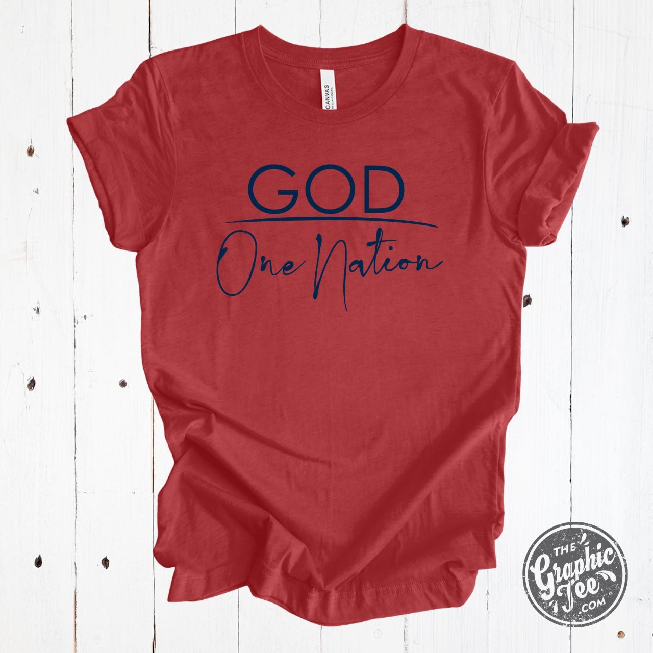 One Nation Under God Tee - The Graphic Tee