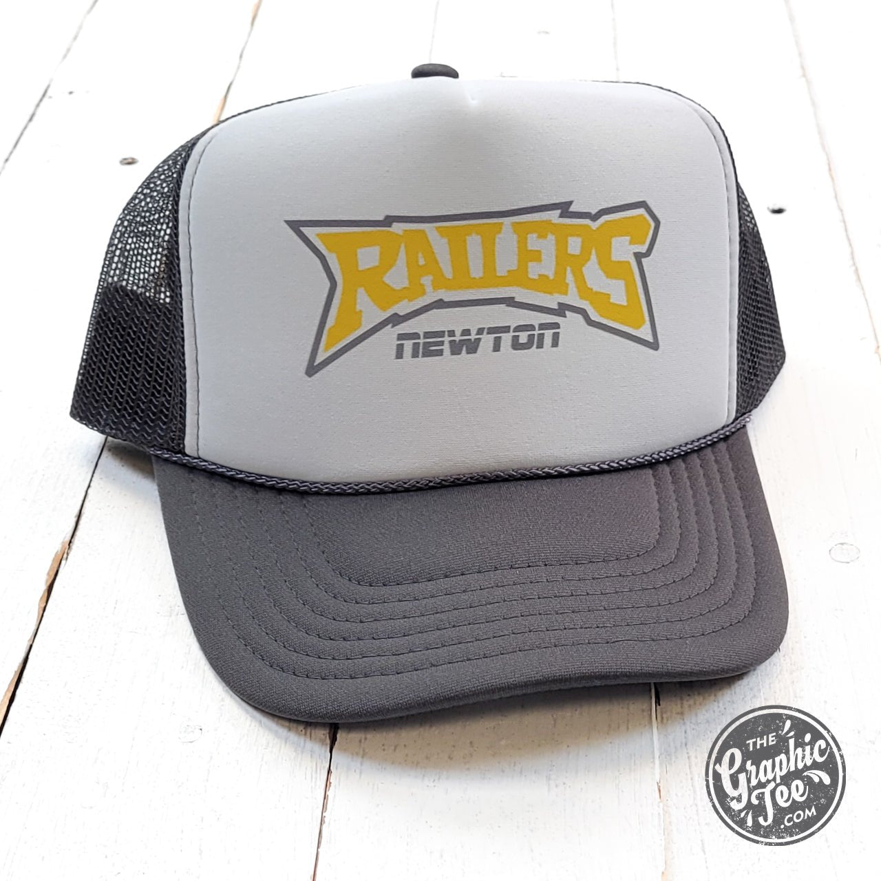 Railers Outlined Foam Trucker Cap - The Graphic Tee