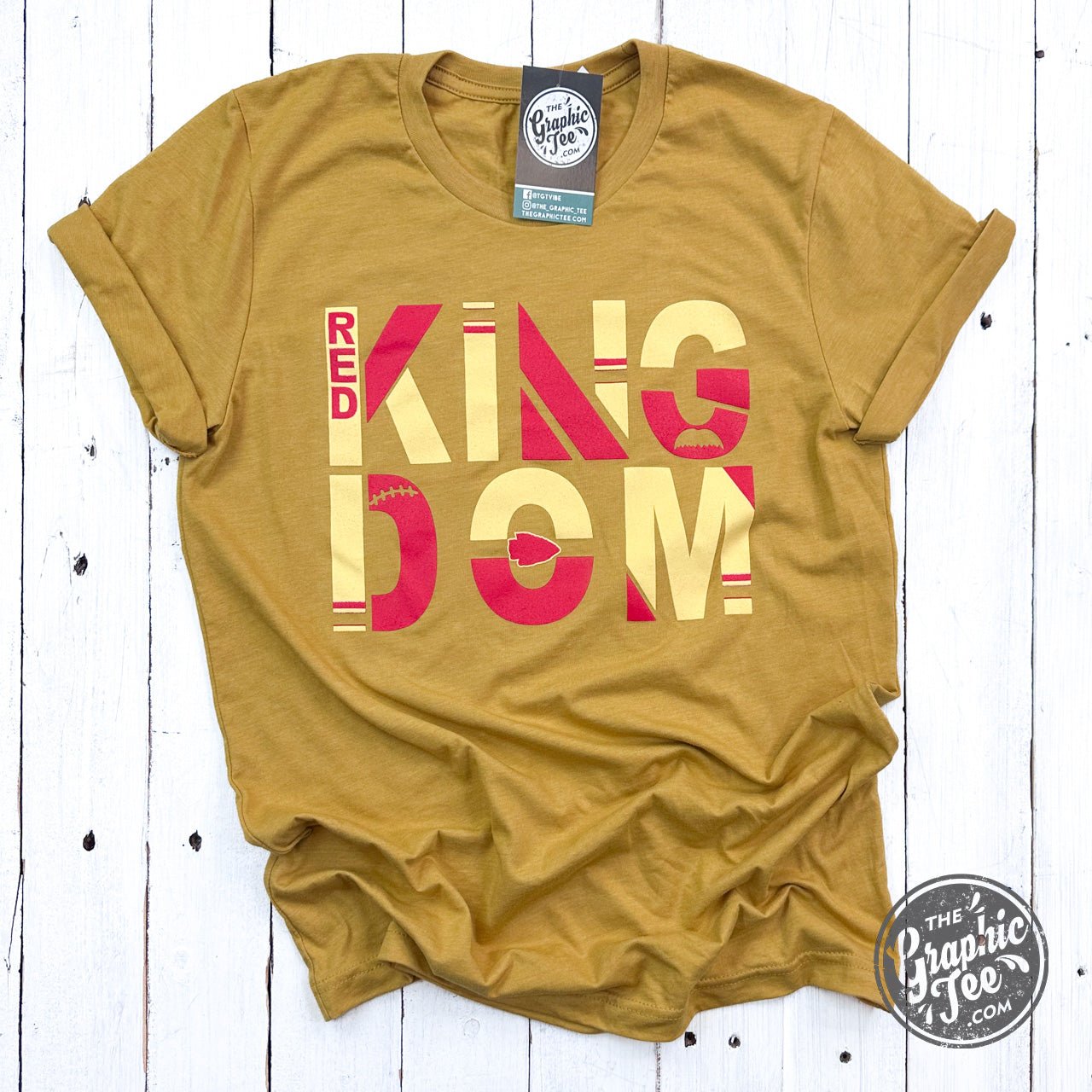 Red Kingdom Short Sleeve Tee - The Graphic Tee