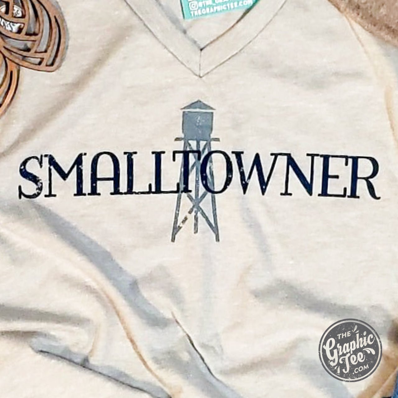 Smalltowner - Unisex V - Neck Tee - The Graphic Tee