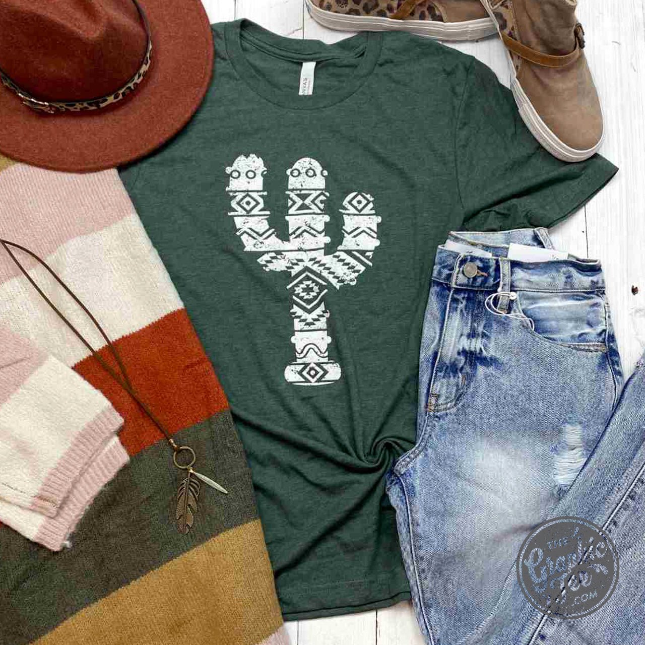 Southwest Cactus Unisex Tee - The Graphic Tee