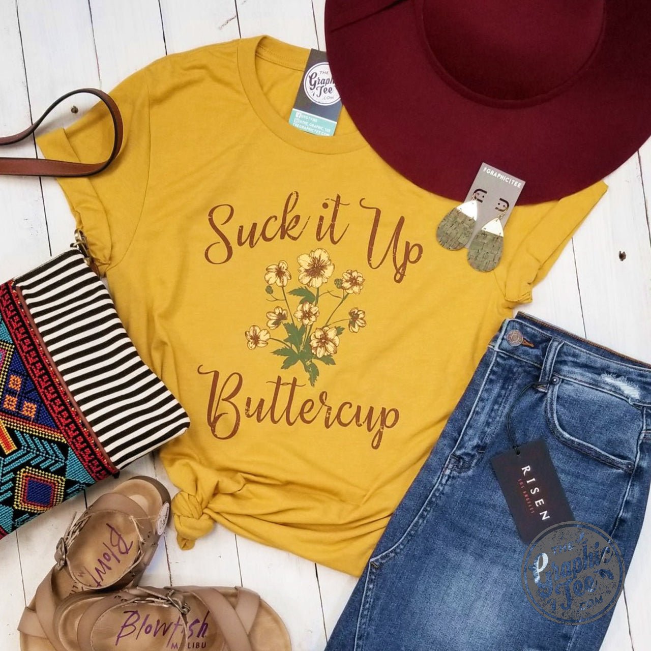 Suck It Up Buttercup - Unisex Tee - The Graphic Tee