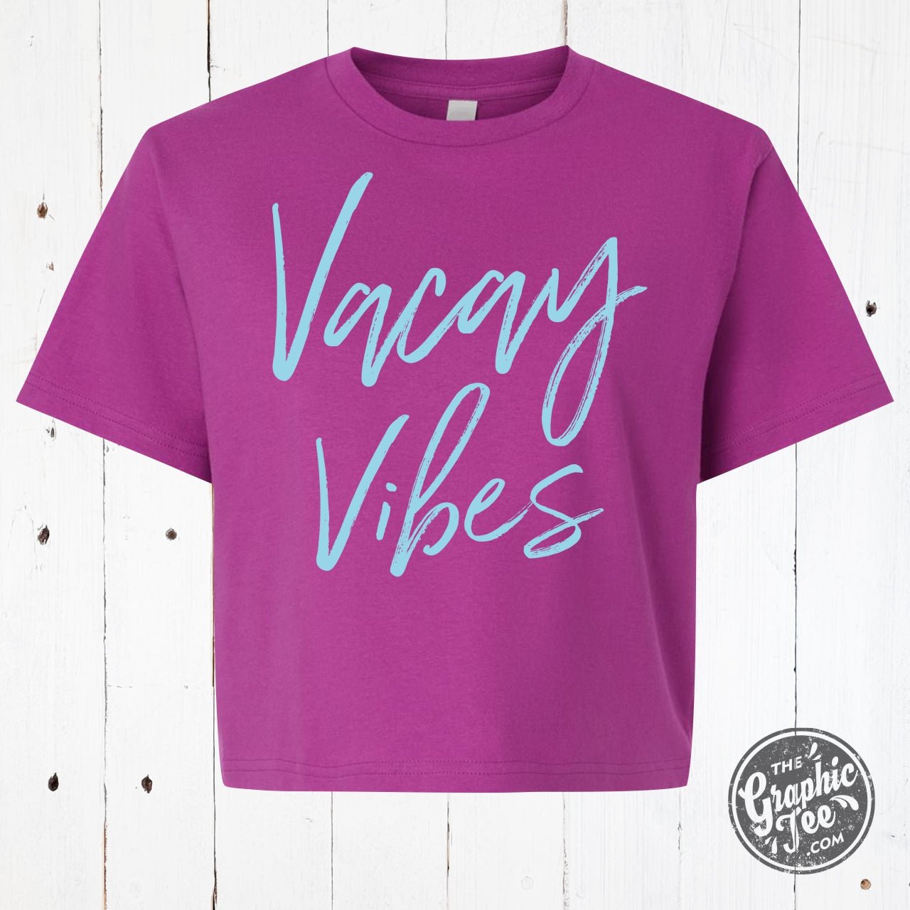 Vacay Vibes Women's Boxy Tee - The Graphic Tee