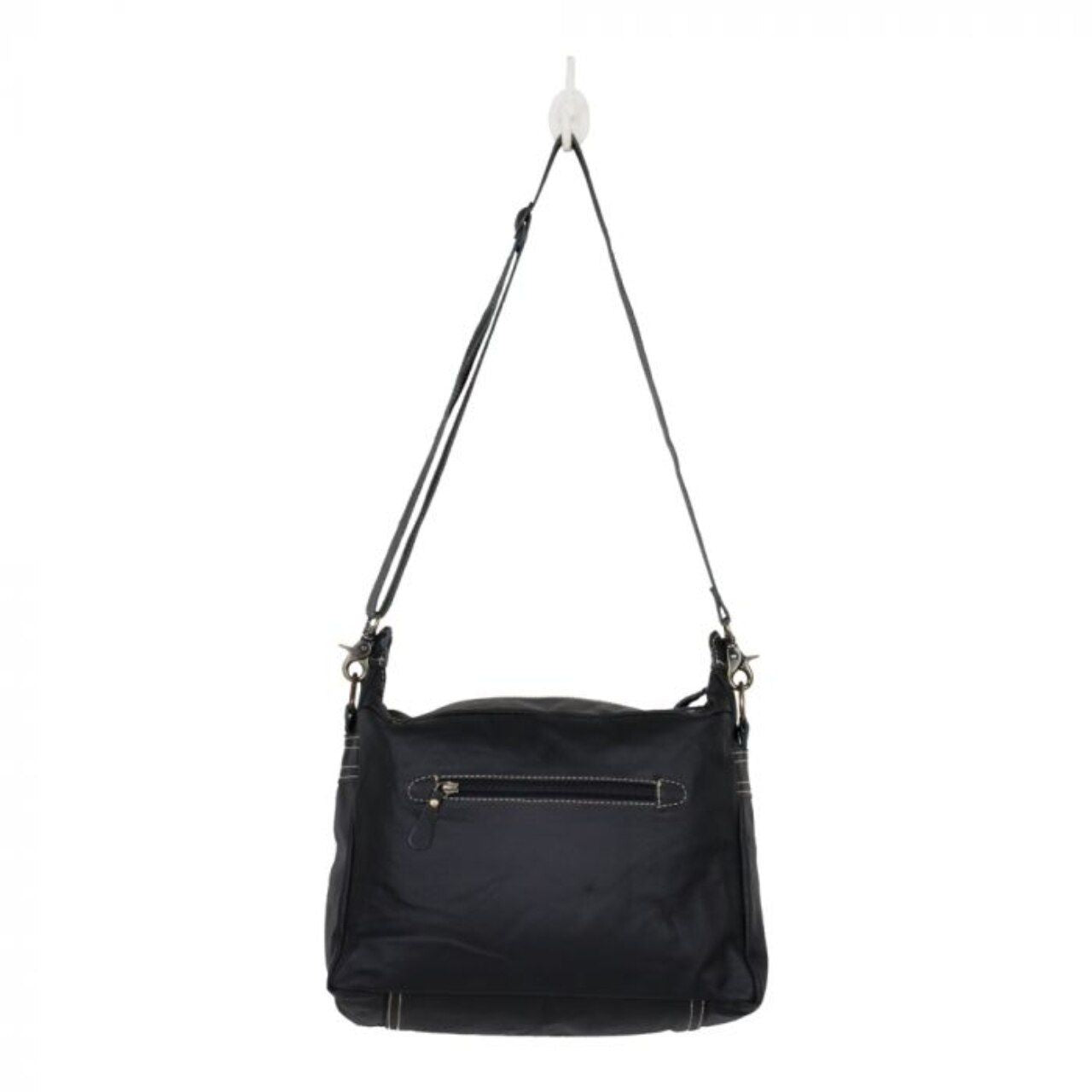 2620 Myra Modern Leather and Hairon Bag - The Graphic Tee