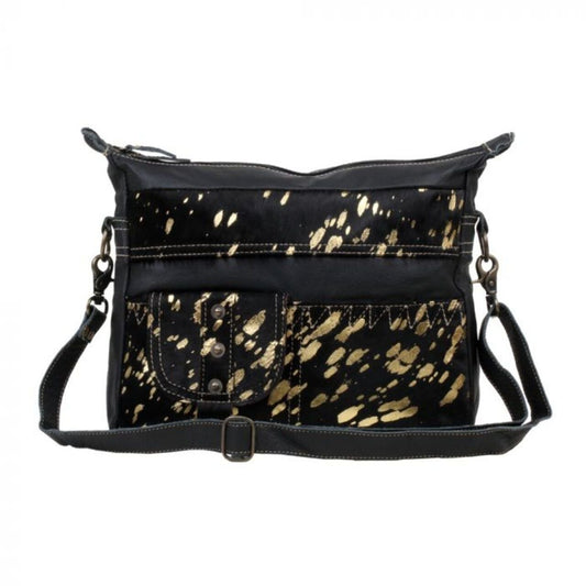 2620 Myra Modern Leather and Hairon Bag - The Graphic Tee
