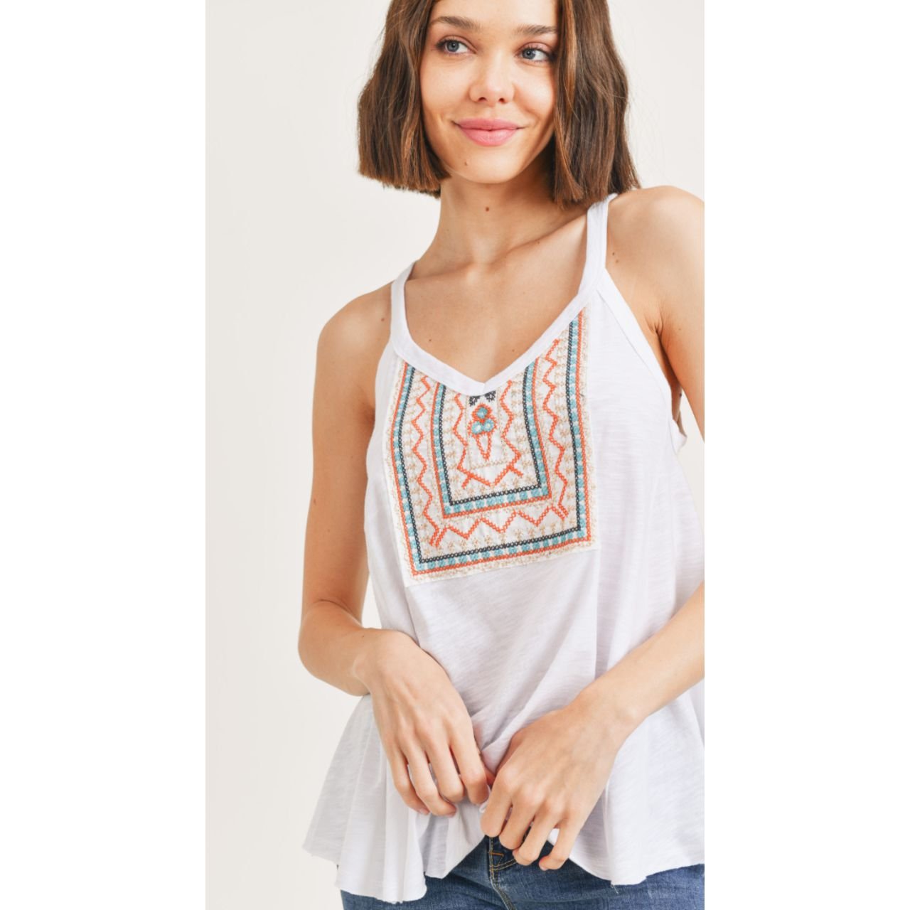 Ally Aztec Tank - The Graphic Tee