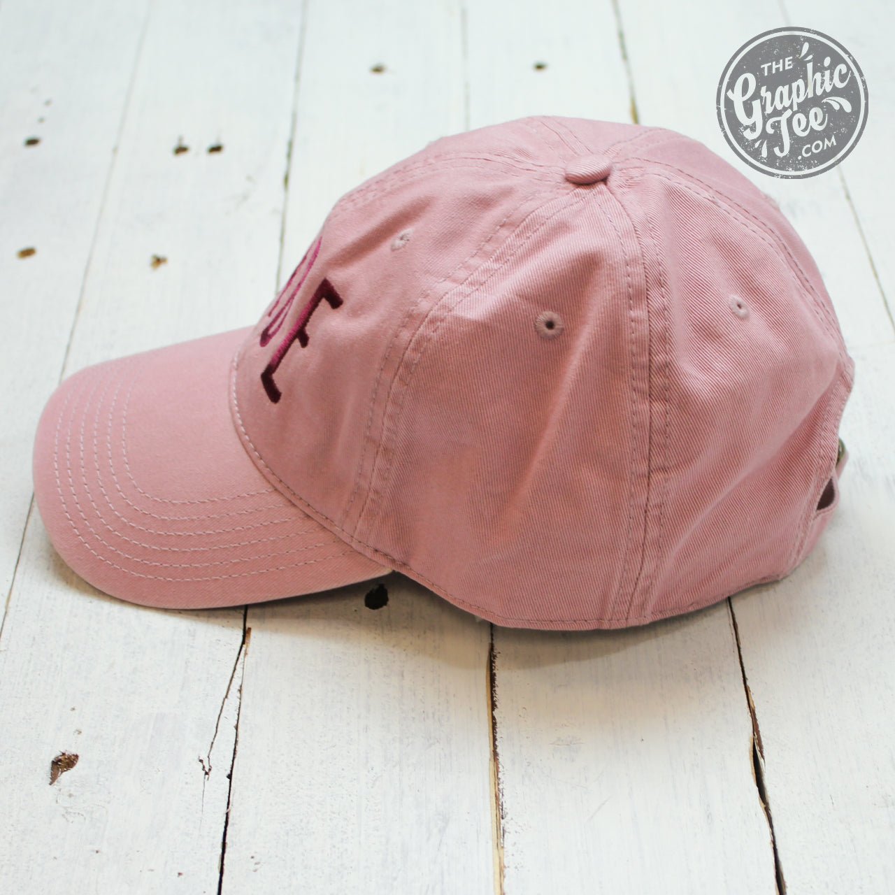 Babe - Dusty Rose Relaxed Twill Dad Hat - The Graphic Tee