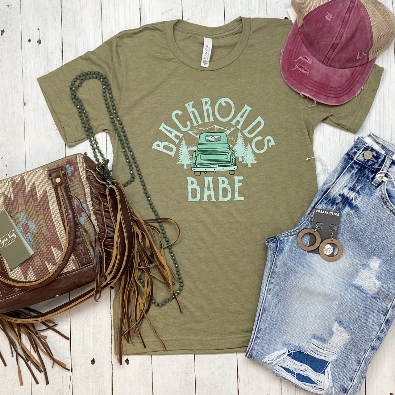Backroads Babe Tee - The Graphic Tee