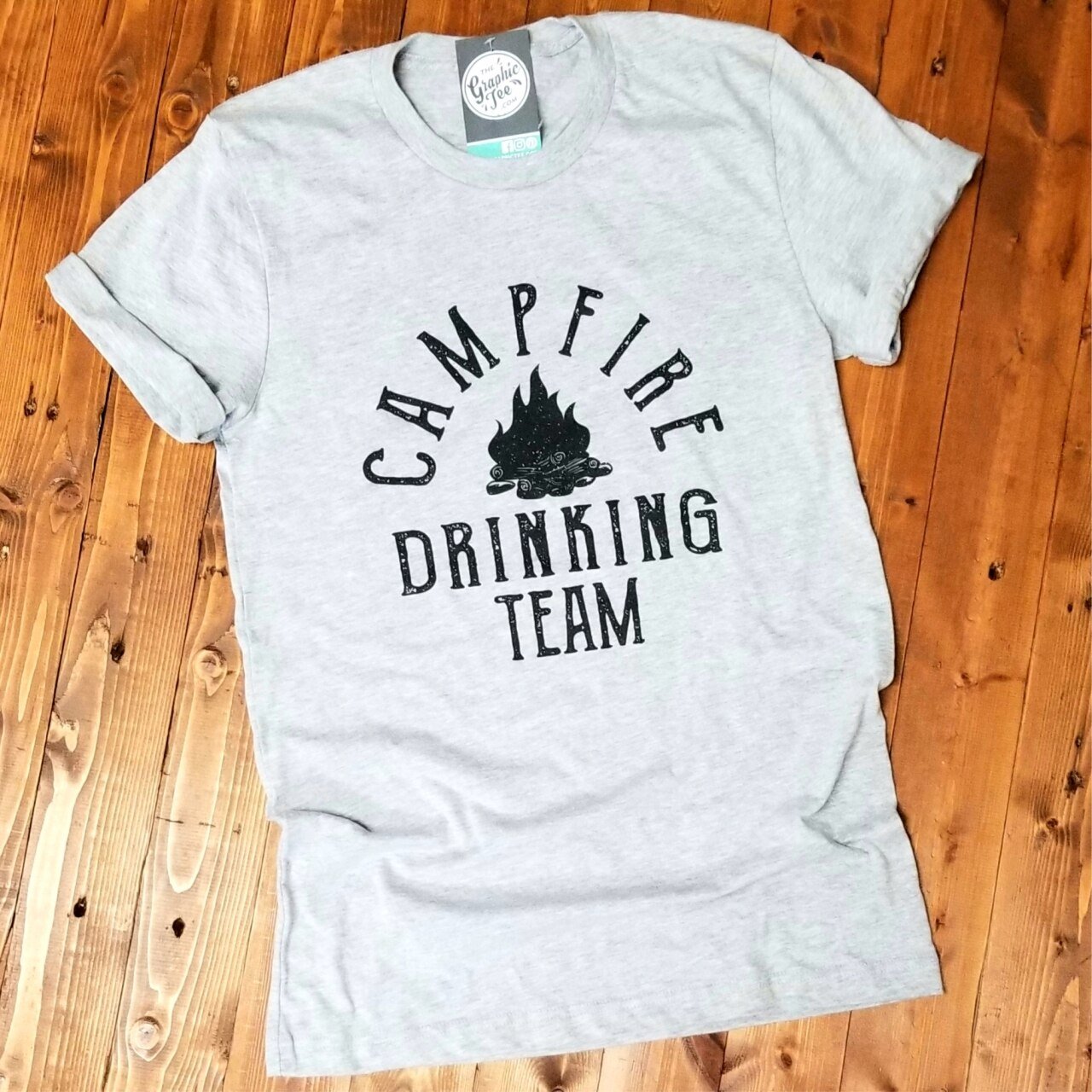 Campfire Drinking Team - Unisex Tee - The Graphic Tee