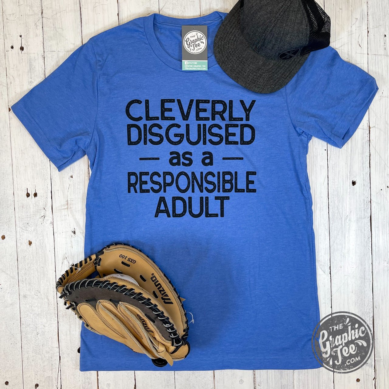 Cleverly Disguised as a Responsible Adult Tee - The Graphic Tee