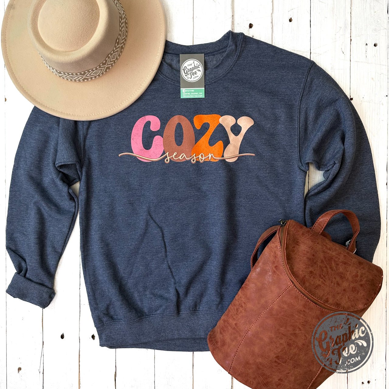 Cozy Season Crewneck Sweatshirt - The Graphic Tee