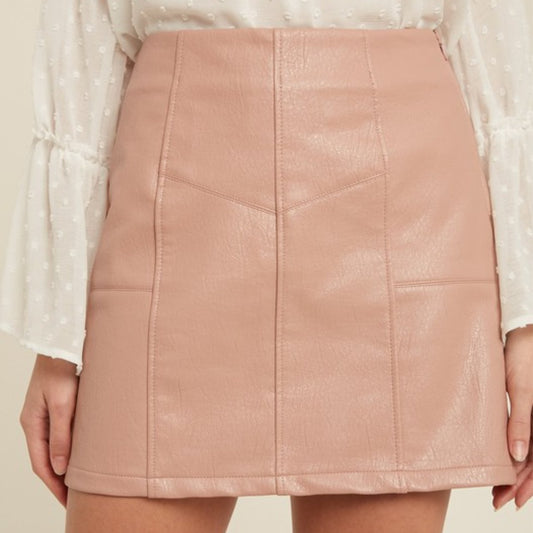 Emma Dusty Pink Skirt - The Graphic Tee