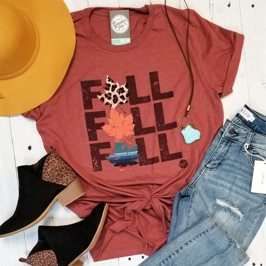 Fall Fall Fall - Unisex Tee - The Graphic Tee