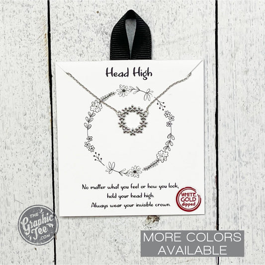 Head High Necklace - The Graphic Tee