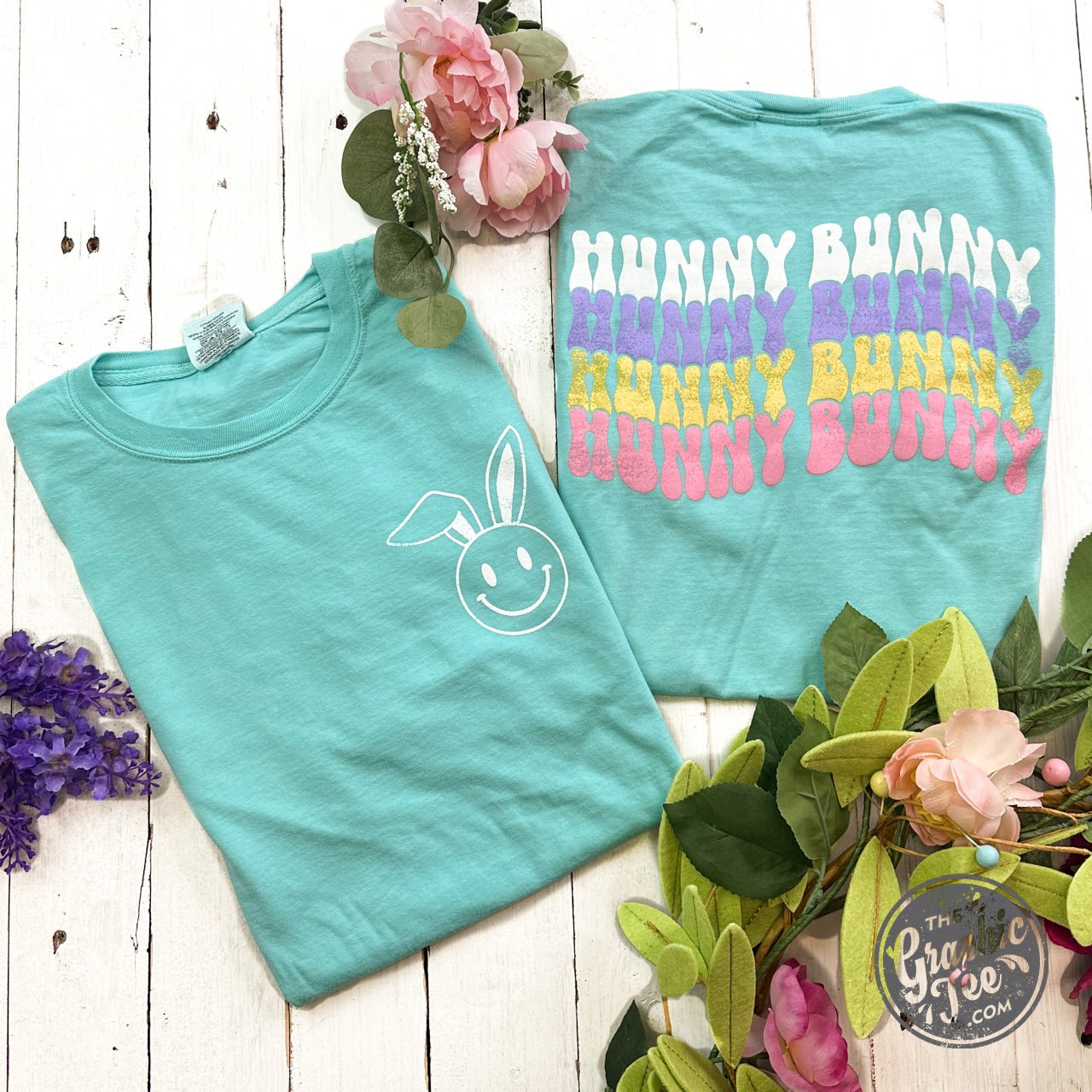 Hunny Bunny Pigment Dyed Short Sleeve Tee - The Graphic Tee