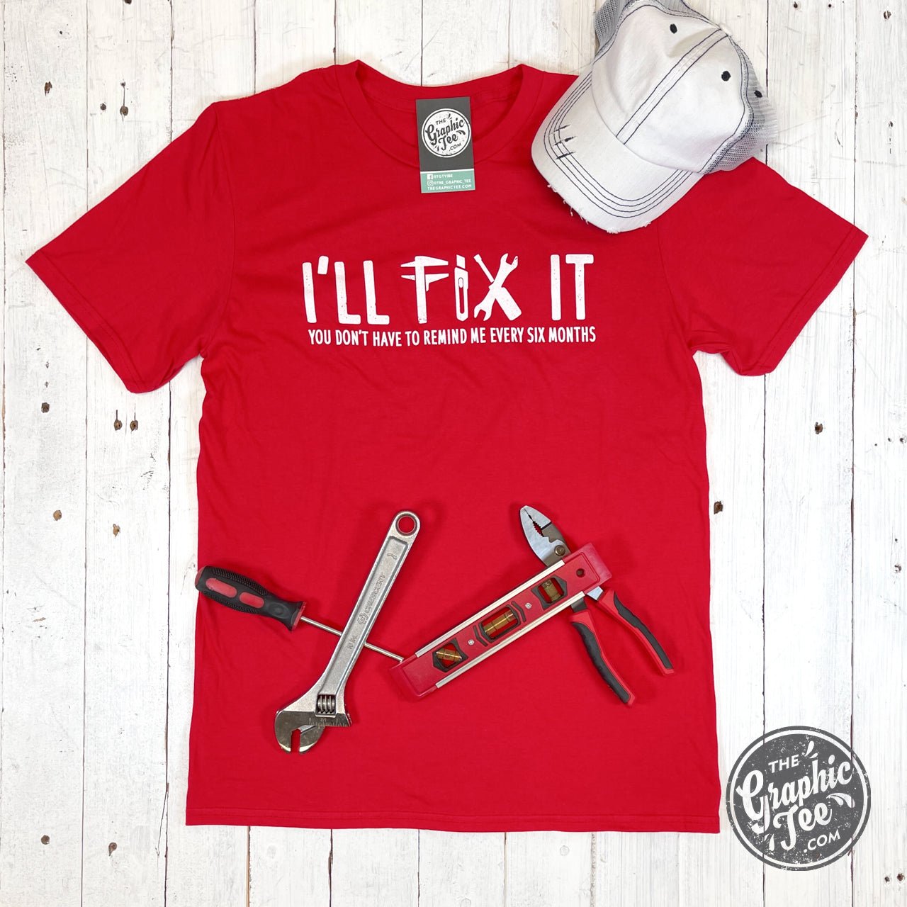 I'll Fix It - Short Sleeve Tee - The Graphic Tee