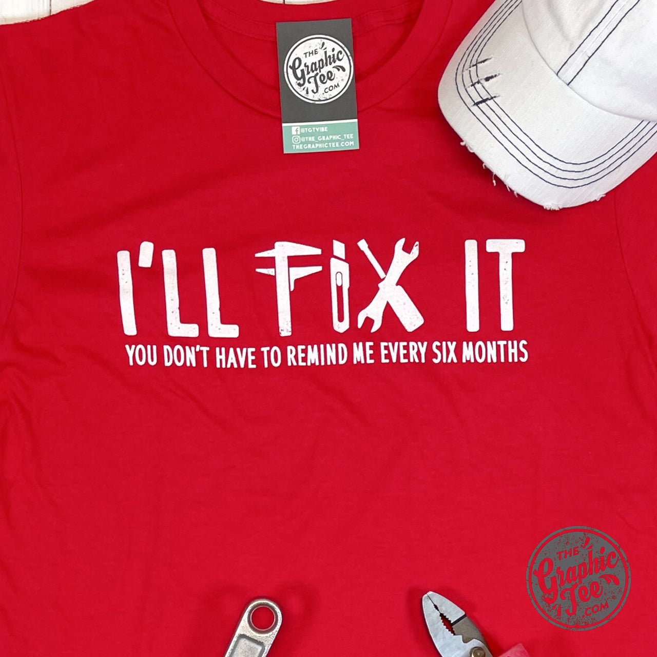 I'll Fix It - Short Sleeve Tee - The Graphic Tee