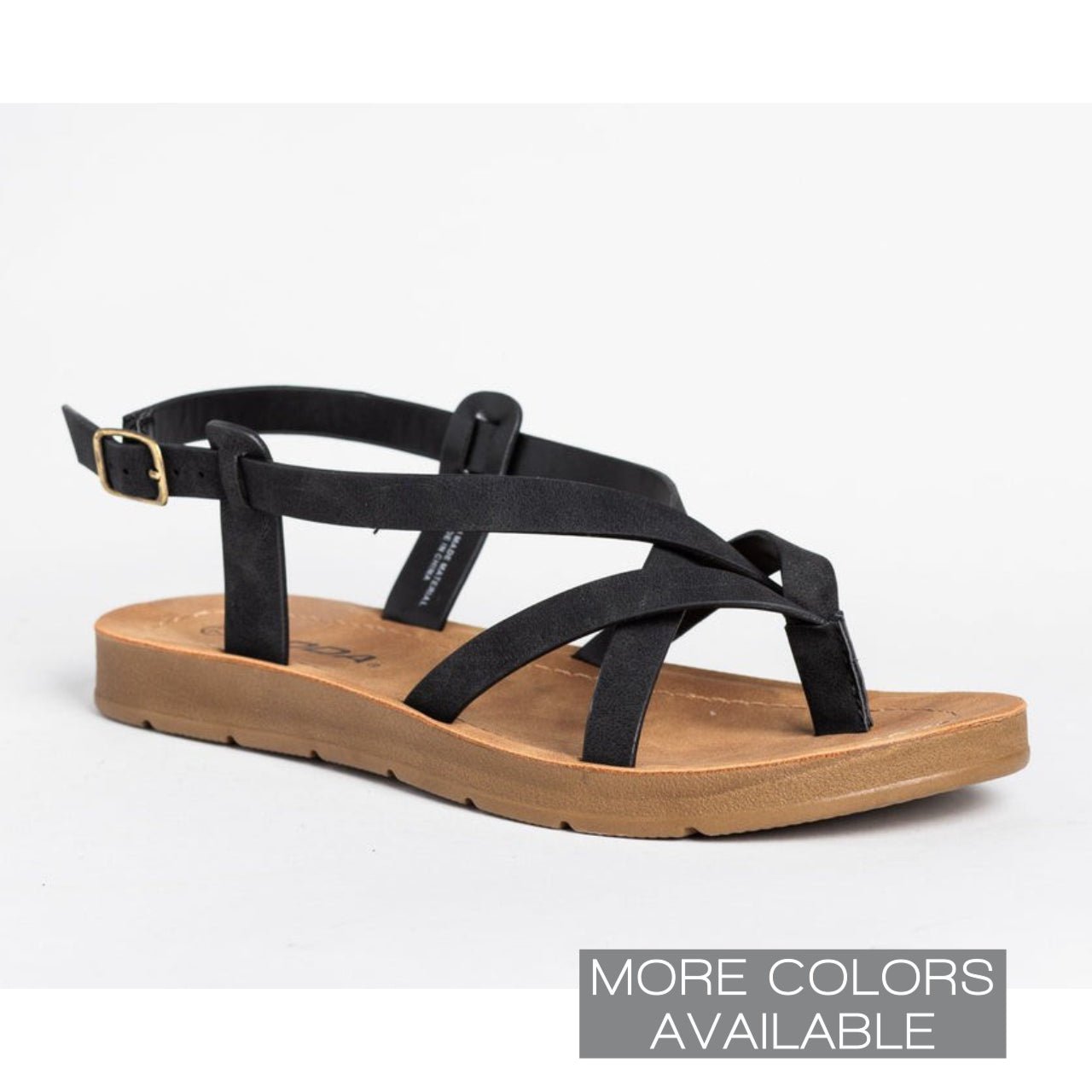 Jayda Criss Cross Sandals - The Graphic Tee
