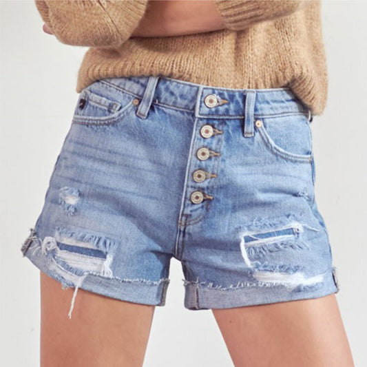 Kancan Jovana Ultra High Rise Shorts - The Graphic Tee