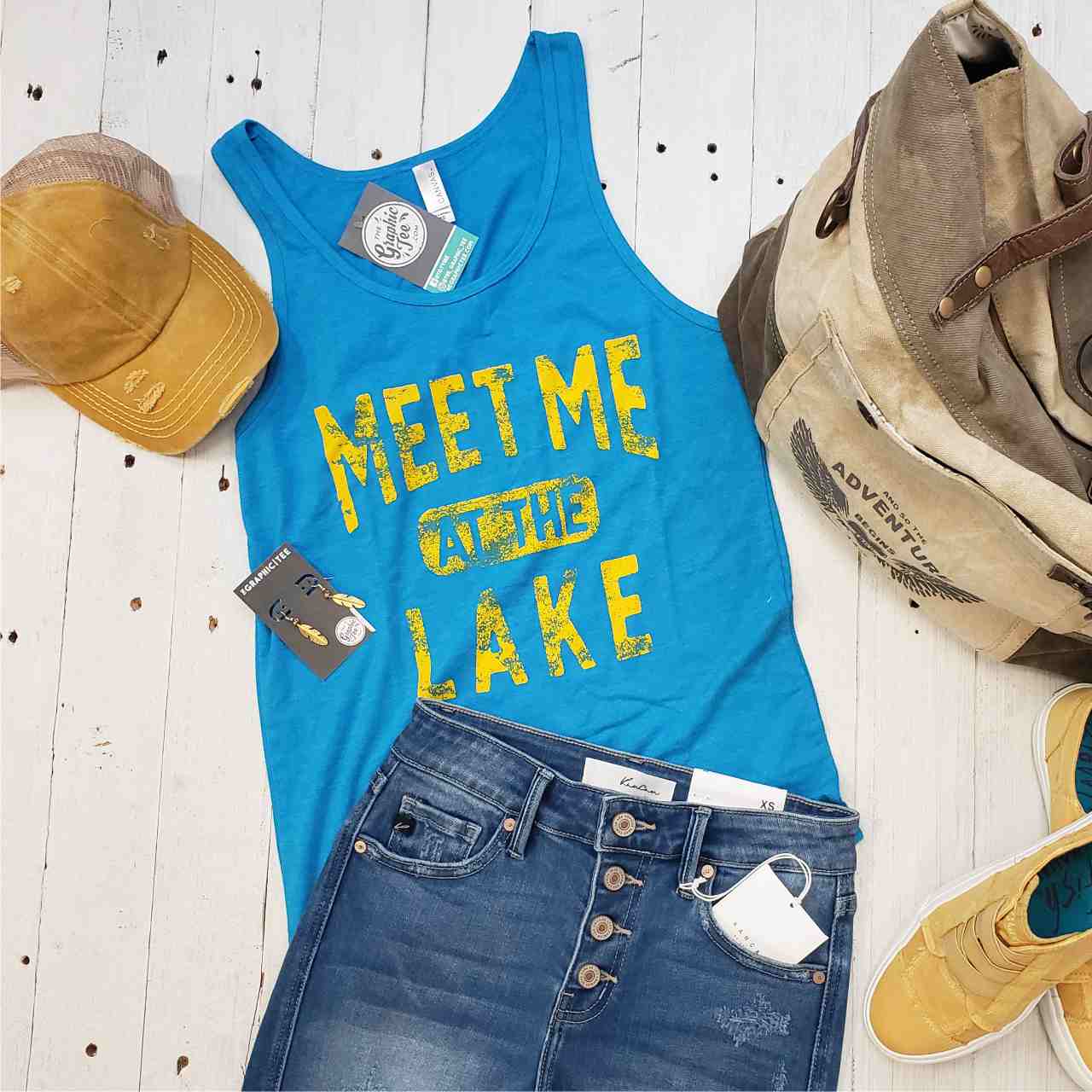 Meet Me At The Lake Unisex Tank - The Graphic Tee