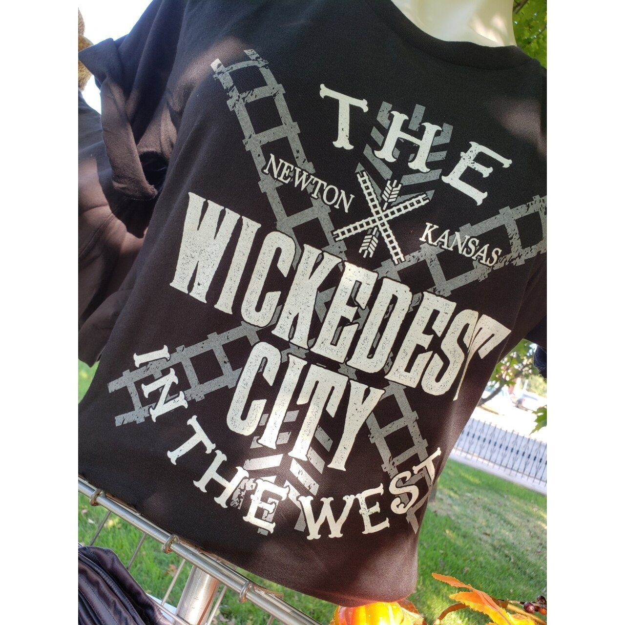 Newton Flag Wickedest City in the West Unisex Tee - The Graphic Tee