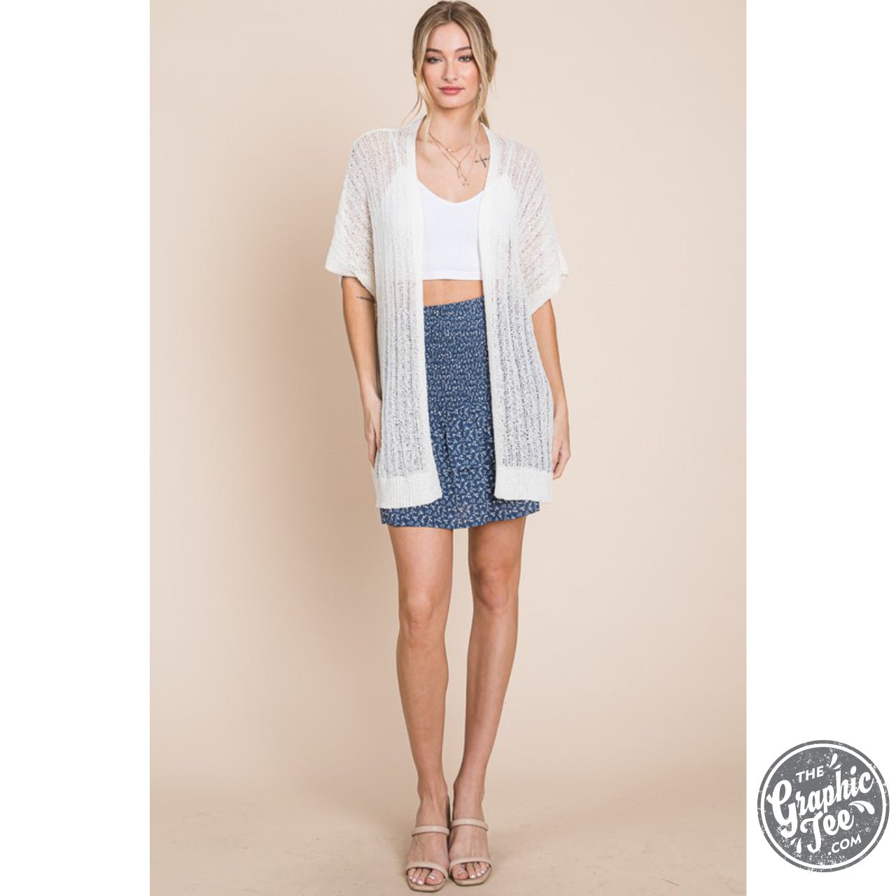 Oh Honey Lightweight Knit Cardigan - The Graphic Tee